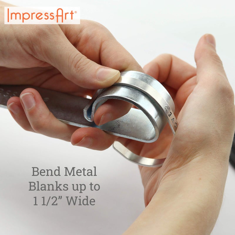 ImpressArt - Bracelet Bending Bar Kit, Tool for Bending Metal Blank Bracelets, Cuffs, Bangles for Metal Stamping & Metal Engraving, Bracelet Bending Bar Kit, Metal, Bracelet Bending Bar Kit, Metal, - Image 5