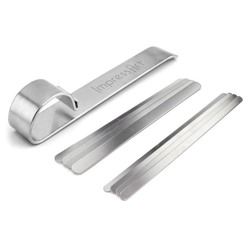 ImpressArt - Bracelet Bending Bar Kit, Tool for Bending Metal Blank Bracelets, Cuffs, Bangles for Metal Stamping & Metal Engraving, Bracelet Bending Bar Kit, Metal, Bracelet Bending Bar Kit, Metal, - Image 1