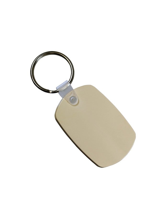 AAkron Pvc Material Standard Shaped Flexible Key Tag With Rings, Key Chain - Set Of 9 - Image 2