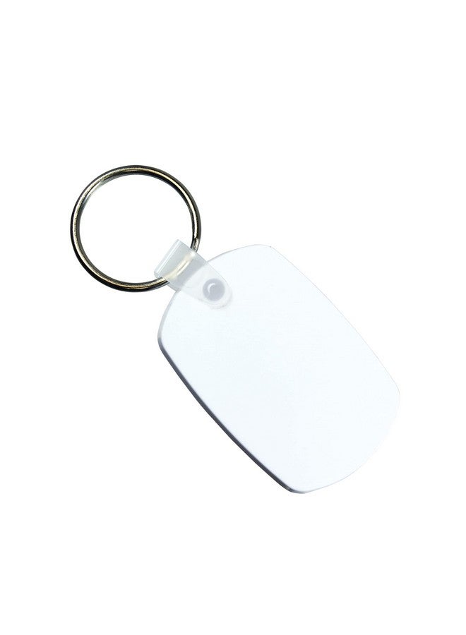 AAkron Pvc Material Standard Shaped Flexible Key Tag With Rings, Key Chain - Set Of 9 - Image 4