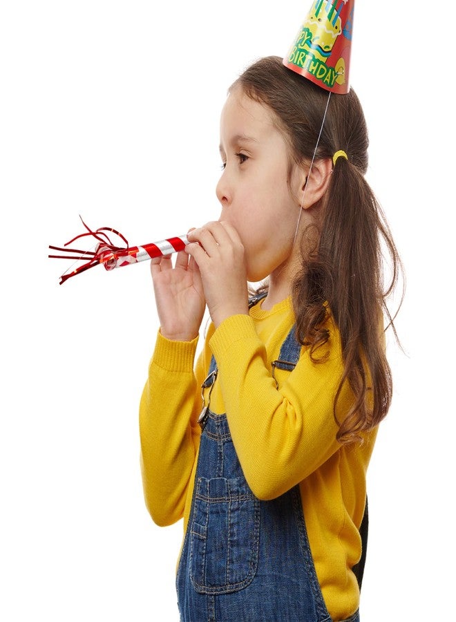 Fancy Land 50 Pack Happy New Year Noise Makers Horns Tassel Squawkers 2026 Colorful Party Noisemaker Set Adults Kids Party NYE Party Favor Supplies - Image 5