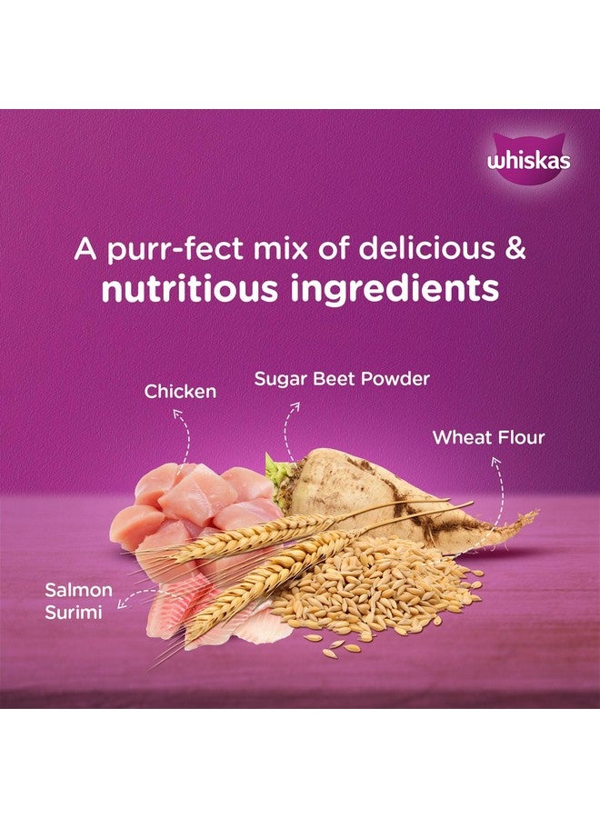 Whiskas Junior Kitten (2-12 Months) Wet Cat Food, Chicken With Salmon In Jelly, 80 G X 28, Hydrating Food Made With Real Fish, 100% Complete & Balanced Nutrition For Kittens - Image 5