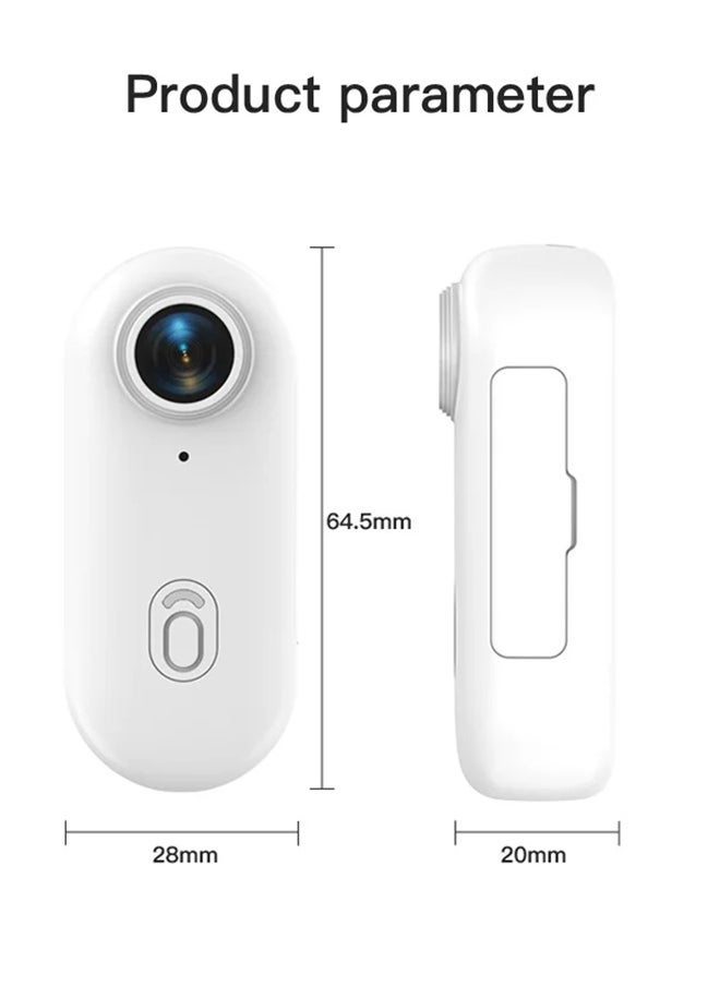 Generic H88 4K Body Cameras with Audio & Video Recording, Waterproof Body Camera 4K, Magnetic & 360° Clip, 120-Min Battery for Cycling, Pet Walking, With 128G Card  - Image 4