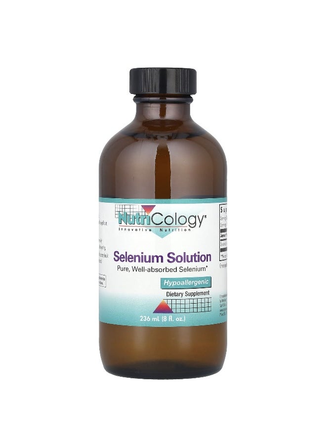Nutricology Nutricology, Selenium Solution, 8 fl oz (236 ml) 