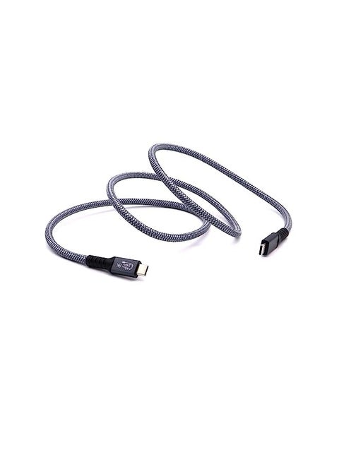 Usb 4.0 Cable Thunderbolt 4 Cable Dual Supports 8K Hd Usb C Cord Pd 240W 8K 60Hz 40Gbps Data Transfer For Thunderbolt 3 4 1M 3.3Ft