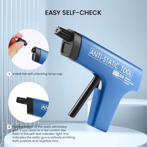 Kylazer Anti Static Gun Static Eliminator Static Neutralizer Gun Static Electricity Remover Film Cleaning Lens Dusting - Image 3