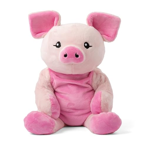 HUGIMALS Harper the Pig 20 Inch 45 lb Heavy Cute Sensory Weighted Comfort Plush Large Unscented Washable Self Care Calming Stuffed Animal for Kids Teens and Adults - Image 1