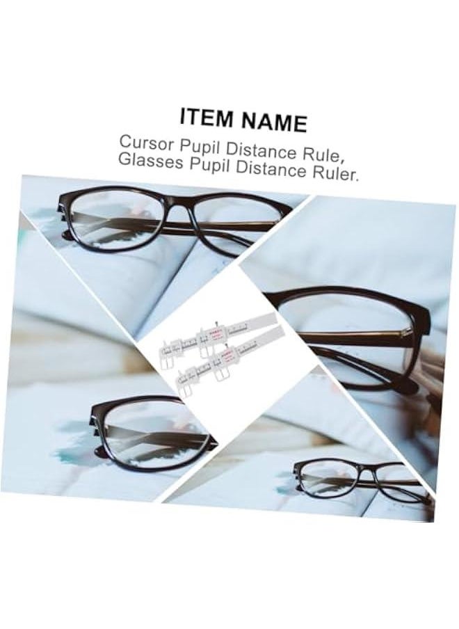 1pc Eye Tool Pupil Distance Ruler Pd Measure Ruler Pupil Distance Measuring Tool Pd Optical Ruler Eye Pd Ruler Scale Ruler Pupillary Distance Ruler White