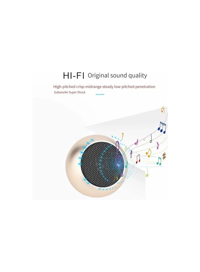 Generic Mini Portable Bluetooth Speaker Wireless Speaker with Stereo Bass Sound, Travel - Image 4