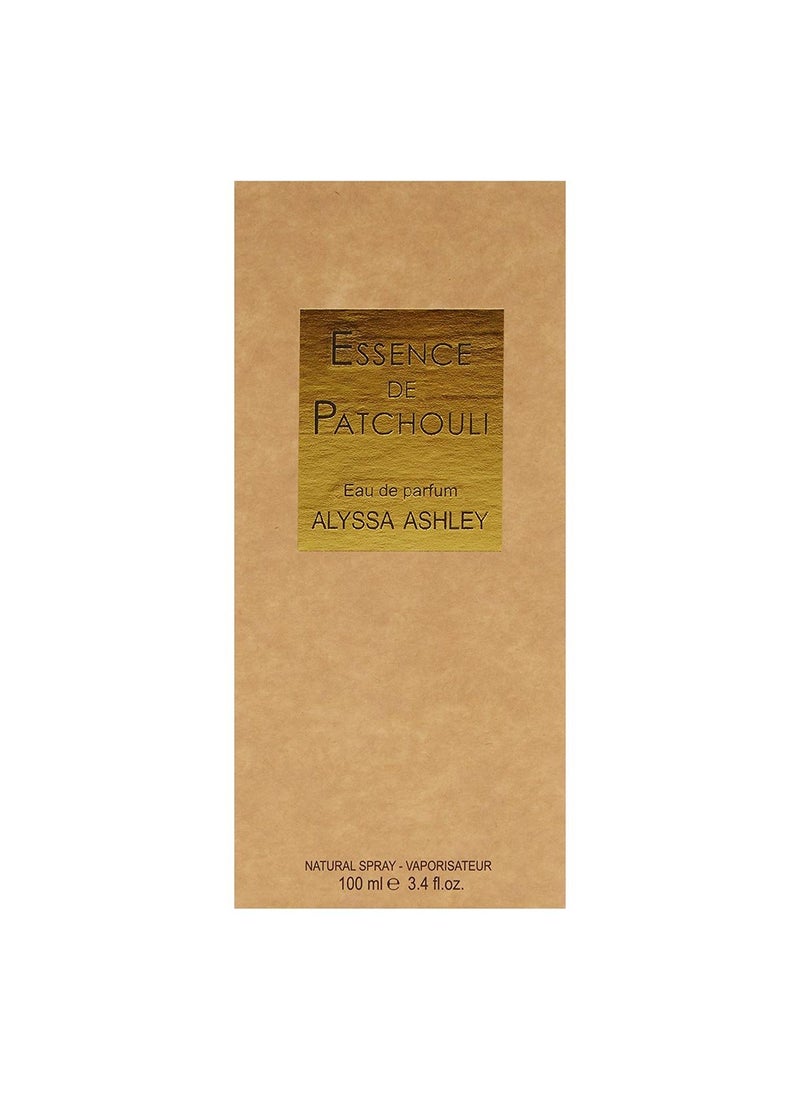 ALYSSA ASHLEY - Alyssa Ashley Essence de Patchouli - Vanilla Perfume for Women with Floral Notes - Elegant Womens Fragrance with Rose and Geranium - 3.4 oz EDP Spray - Image 1