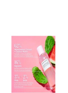 GLOW RECIPE Watermelon Glow PHA + BHA Pore-Tight Toner 40ml - Hydrating & Exfoliating Toner with Watermelon Extract, PHA, and BHA for Refined Pores and Smoother, Glowing Skin - pzsku/ZEB5A3F4726449A2AE57BZ/45/_/1740615627/c1e7606a-cf72-4b65-9b44-c0ba650afcea