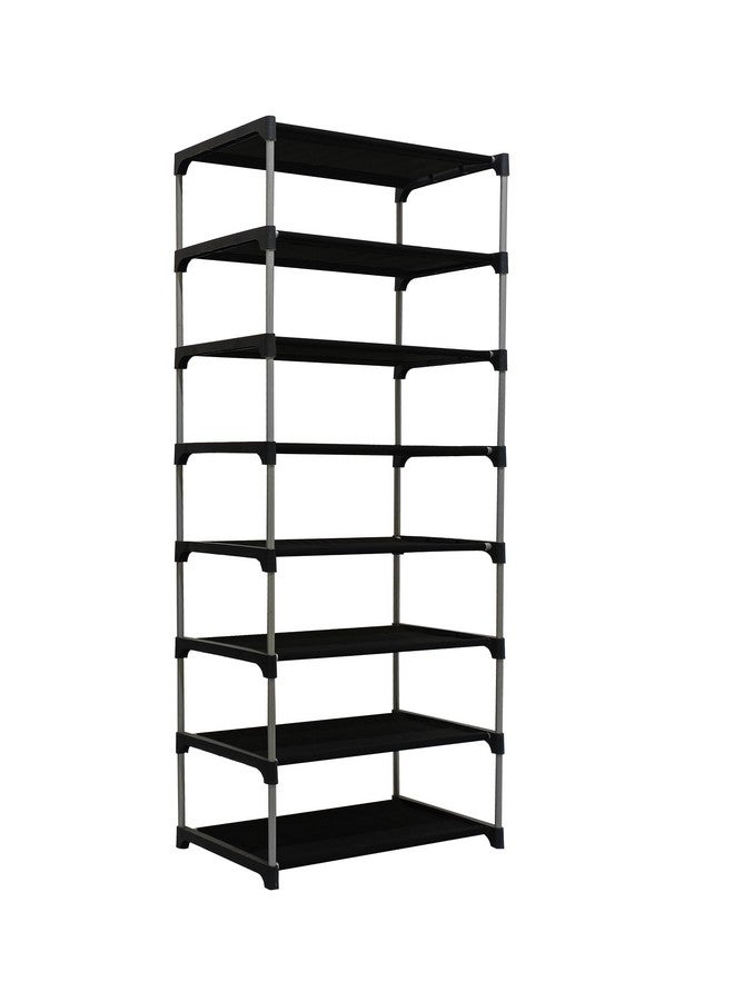 ROBMOB Multipurpose Foldable 7 Layer Shoe Rack Metal, Shoe Rack/Organiser for Home & Office (Dark Blue, Metal) - Image 2