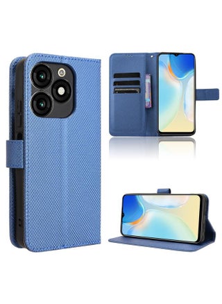 جراب هاتف جلدي بنقشة ماسية لهاتف itel A70 A665L (أزرق) - pzsku/ZEB5A80F2C8AC7F6008D5Z/45/_/1739874565/5c871654-5a7f-4888-b1a5-948a8aab2d58