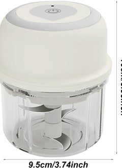 BLOOMING TIME Household Mini Electric Garlic Mixer Simple To Clean Easy To Use, USB Charging Wireless Use, Suitable For Any Side Dish  - Image 4