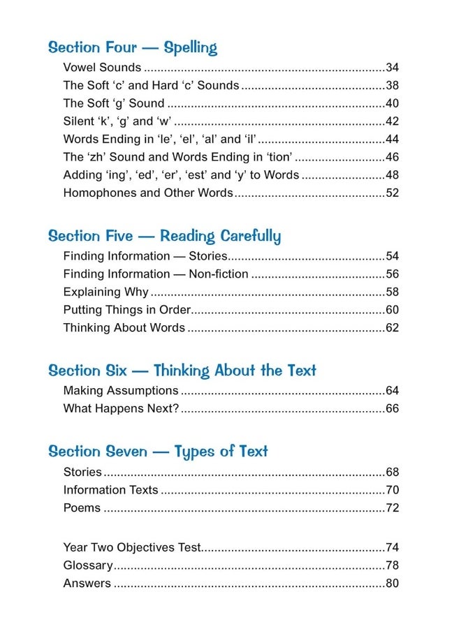 null - New KS1 English Targeted Study & Question Book - Year 2 (CGP KS1 English) - Image 1