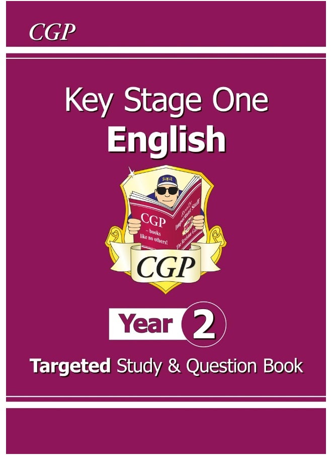 null - New KS1 English Targeted Study & Question Book - Year 2 (CGP KS1 English) - Image 1