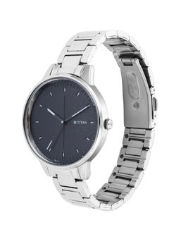 TITAN Titan Women's Precision Simplicity Watch: Black Gradient Dial with Metal Strap  - Image 2
