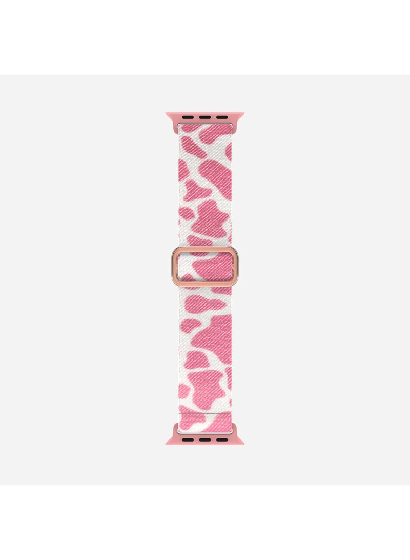 Y&D Applies To Iphone Watch 42/44/45/49mm Woven Nylon Plain Painted Strap  - Image 1