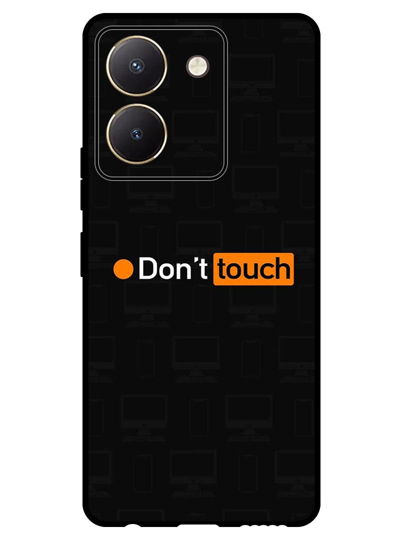 Theodor Protective Case Anti Scratch Shock Proof Bumper Cover For Vivo Y27s Dont Touch (4) - Image 1