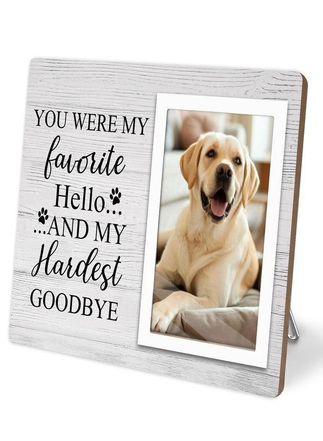 KLYTINK Pet Picture Frames Memorial Dog, Pet Memorial Frame for Dogs, Dog Memorial Gifts for Loss of Dog, In Loving Memory Gifts, Pet Loss Sympathy Gift for Pet Lover, Forever in Our Heart (White) - Image 1