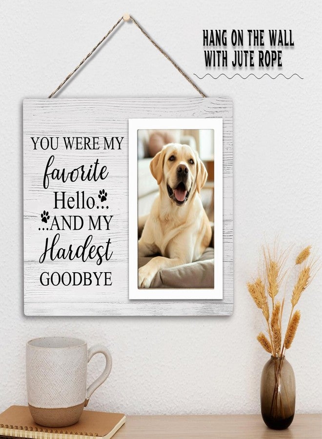 KLYTINK Pet Picture Frames Memorial Dog, Pet Memorial Frame for Dogs, Dog Memorial Gifts for Loss of Dog, In Loving Memory Gifts, Pet Loss Sympathy Gift for Pet Lover, Forever in Our Heart (White) - Image 3
