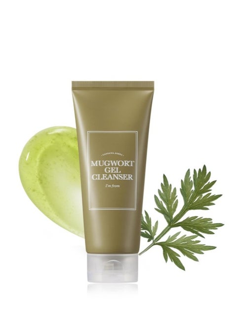Mugwort Gel Cleanser 150 ml, Mugwort Extract 60%, Korean Cleanser, Natural, Herbal, Calming, Soothing, Micro Cleansing