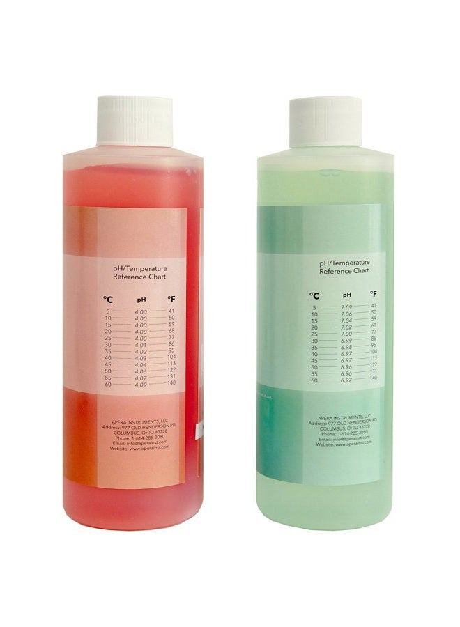 Apera Instruments AI1108 pH Calibration Buffer Solution Kit for pH/ORP Electrodes, 4.00 & 7.00 pH, 4 oz & 8 oz - Image 5