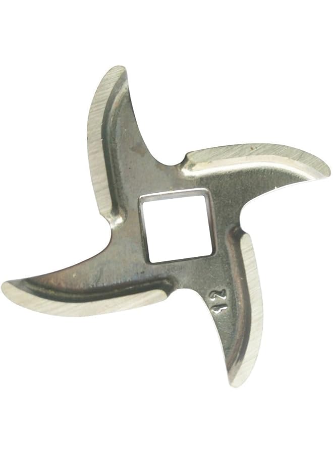 إيروريكس عبوتان من شفرة مفرمة اللحم رقم 12 من الفولاذ المقاوم للصدأ لقطع السكين البديلة للمفرمة - Image 3