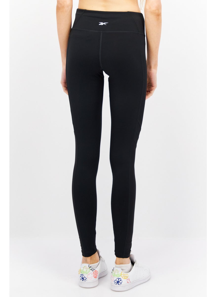 Reebok Women Tight Fit Pull-On Training Tight, Black  - Image 2