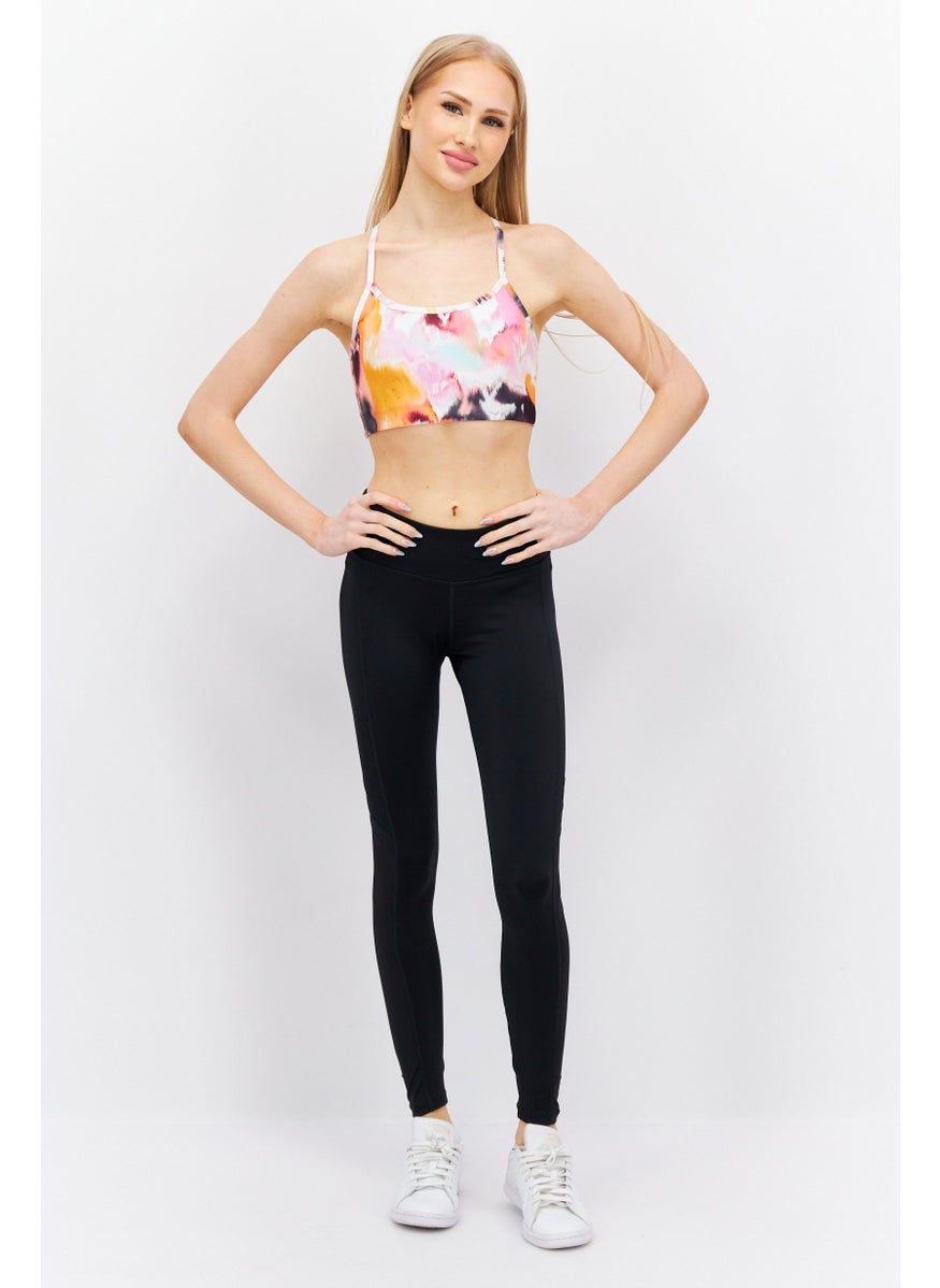 Reebok Women Tight Fit Pull-On Training Tight, Black  - Image 4