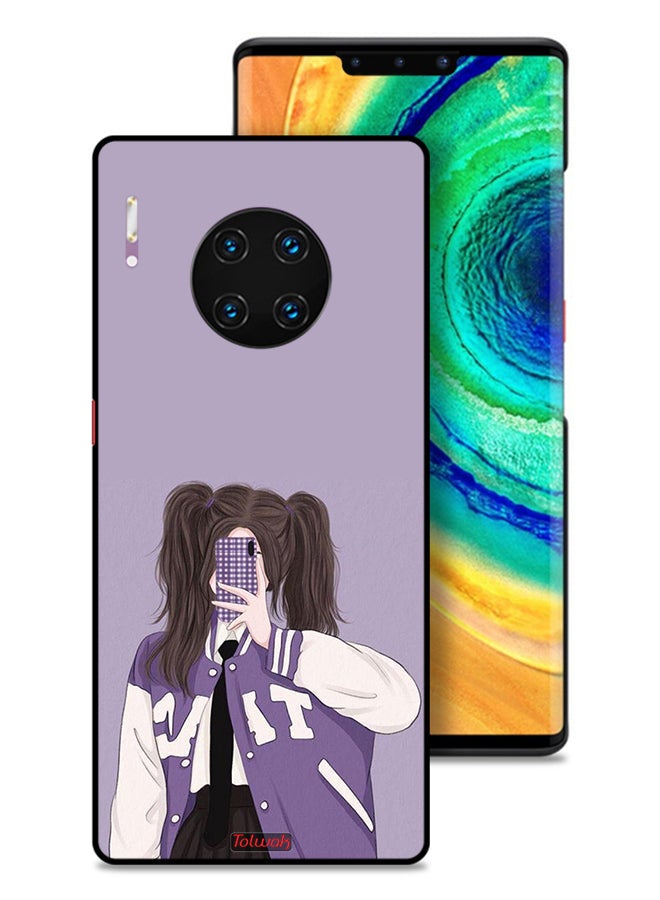 Tolwak Huawei Mate 30 Pro 4G Protective Case Cover Making Selfie - Image 1