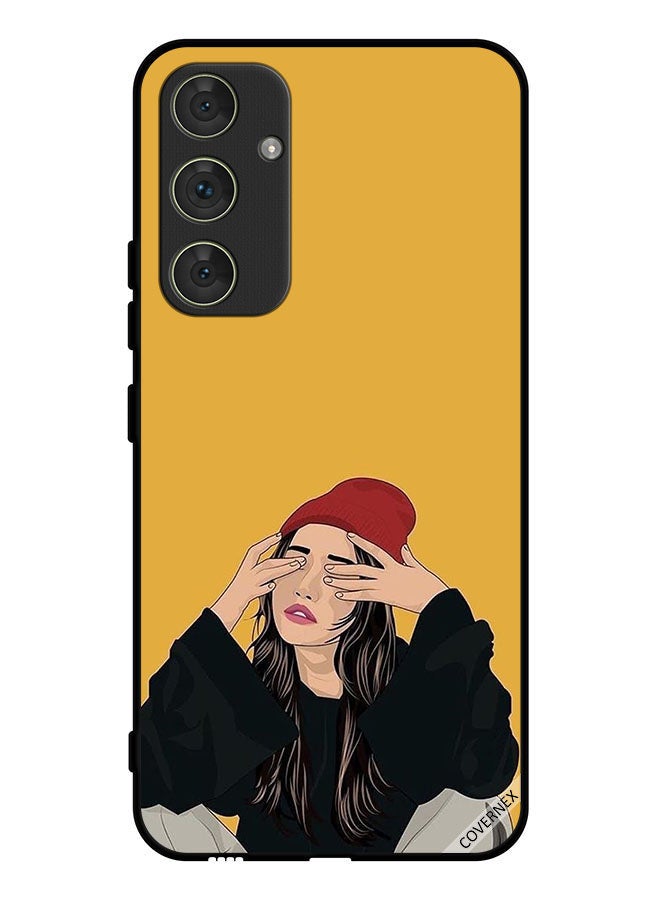 Covernex Protective Case Cover For Samsung Galaxy A54 Sad Girl - Image 1