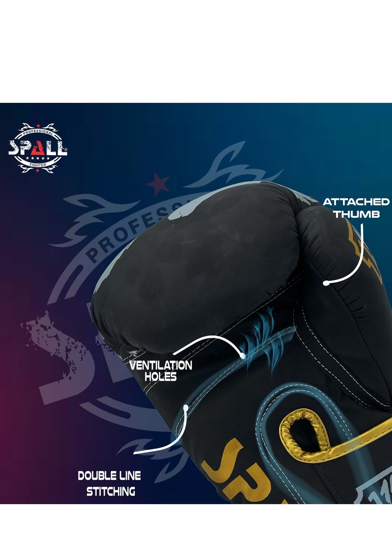 Spall Professional Boxing Gloves For Strong Punches Sparring And Kickboxing Fighting Punch Bag Workout Muay Thai And Training  - Image 3