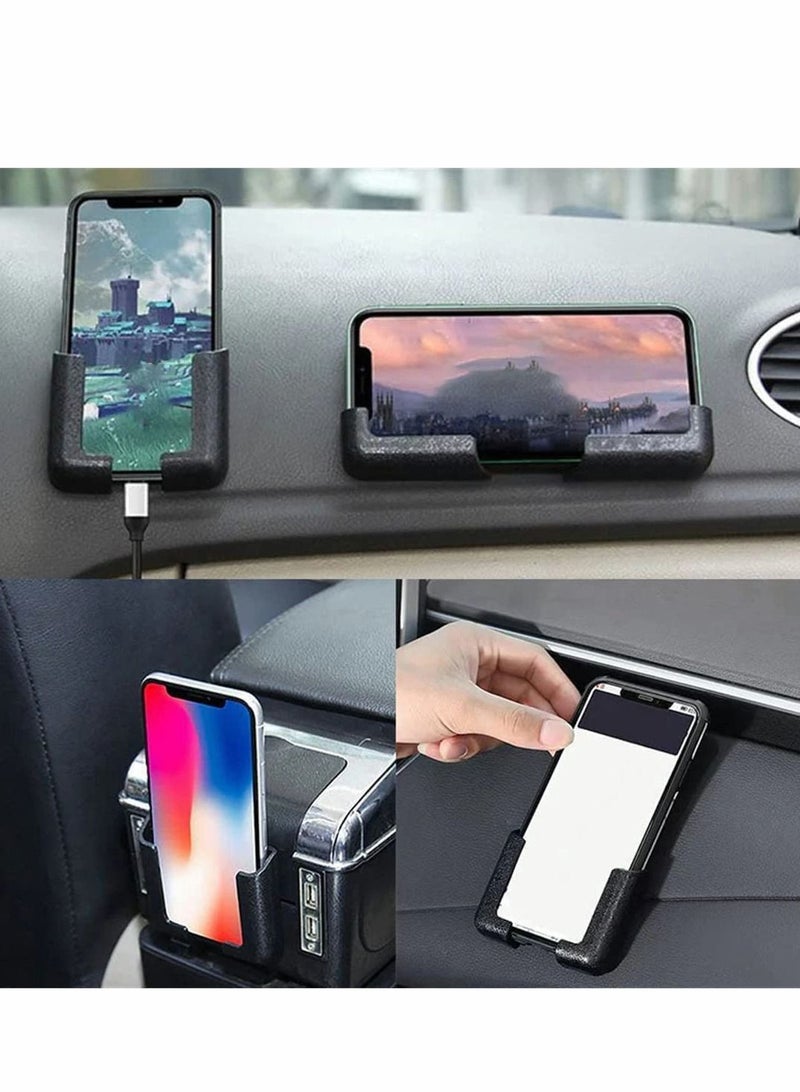 Excefore Multifunctional Mobile Phone Bracket, Self Adhesive Cell Phone Wall Mount, for All Mobile Phones - Image 2