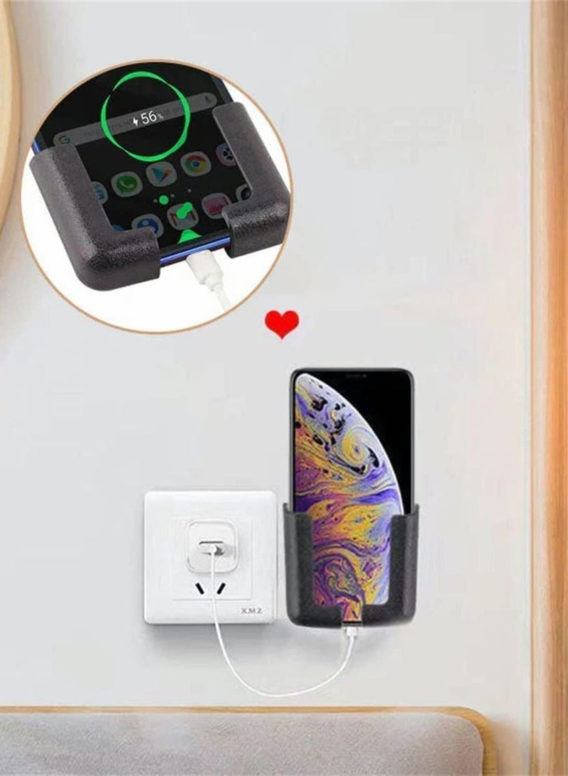Excefore Multifunctional Mobile Phone Bracket, Self Adhesive Cell Phone Wall Mount, for All Mobile Phones - Image 5