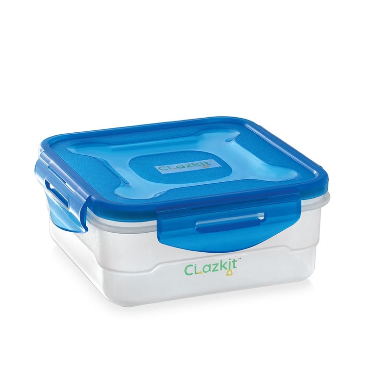 Clazkit MultiPurpose Plastic Containers with Lid for Kitchen Storage Food Grade BPA Free Leak Proof Pack Of 3 800ml - Image 4
