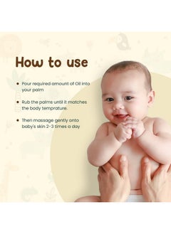 Mother Sparsh Cold Pressed Coconut Oil For Baby Massage, Skin & Hair Care | 100% Natural Baby Oil For New Born | 200Ml  - Image 4