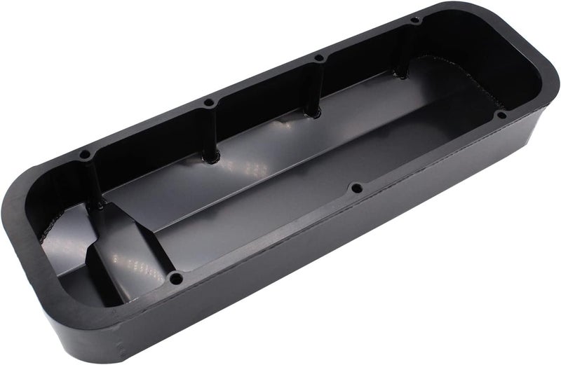 TAKPART BBC Tall Valve Covers Big Block Billet Aluminum for Chevy 396 402 427 454 - Black - Image 5