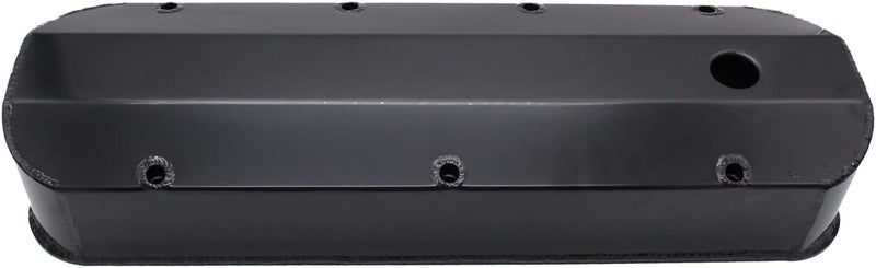 TAKPART BBC Tall Valve Covers Big Block Billet Aluminum for Chevy 396 402 427 454 - Black - Image 2