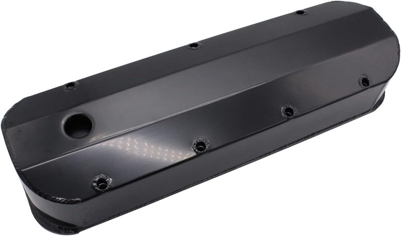 TAKPART BBC Tall Valve Covers Big Block Billet Aluminum for Chevy 396 402 427 454 - Black - Image 3