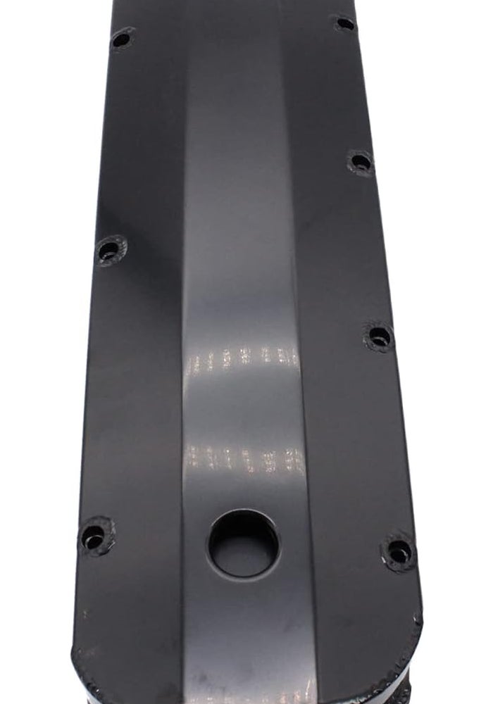 TAKPART BBC Tall Valve Covers Big Block Billet Aluminum for Chevy 396 402 427 454 - Black - Image 4