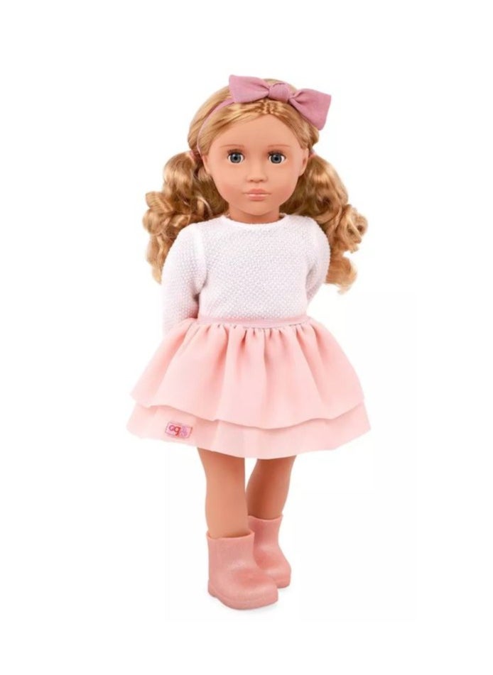 Our Generation - Our Generation - Effie Doll With Pink Skirt Outfit - Image 1
