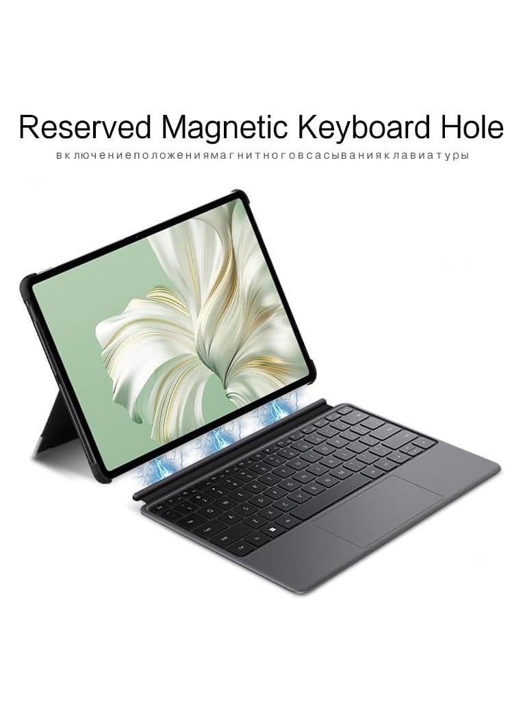 General Huawei MateBook E 12.6 inch DRR-W76 Tablet Stand Cover Shell For Matebook E 2023 12.6" Tablet Kickstand Back Cases  - Image 2