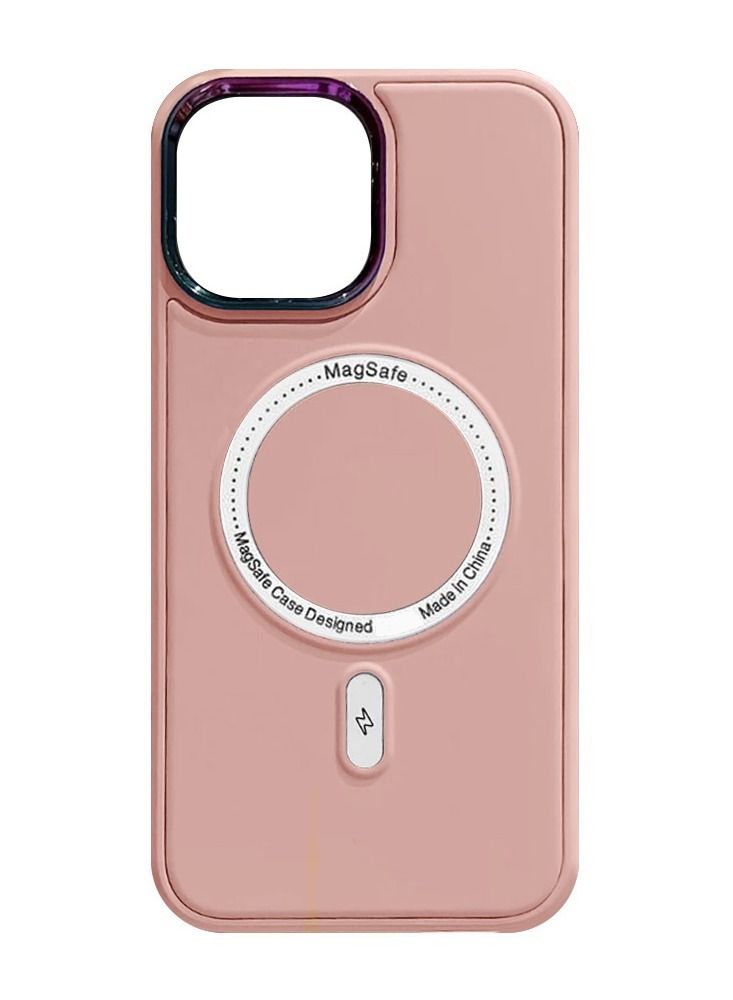 iPhone 14 Pro Max MagSafe Case Magnetic Cover Protective Shockproof Wireless Charging Compatible Pink
