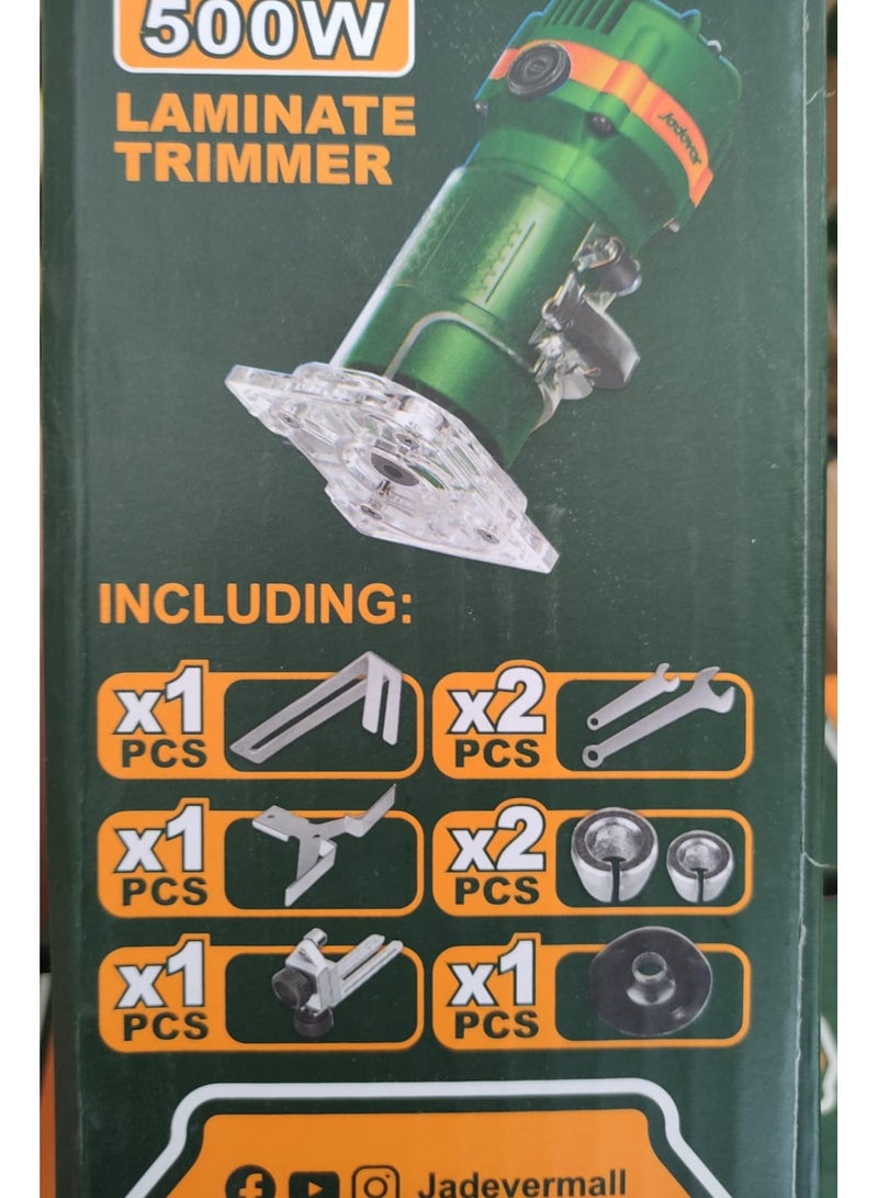 Jadever Wood Router, size 6 mm, Capacity 500 Watts - Image 3