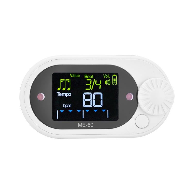 Meideal Electronic Metronome With Color Screen High-Precision Timing - 10 Beat Sounds Versatile Rhythm Tool for Music Practice and Running - Image 2