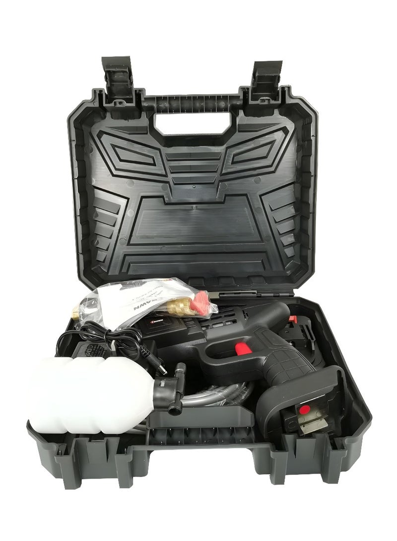 كراون غسالة كهربائية لاسلكية عالية الضغط متعددة الألوان، مجموعة غسيل سيارات، مضخة غسيل سيارات منزلية لاسلكية عالية الضغط، أداة غسيل سيارات محمولة KW41220 - Image 3