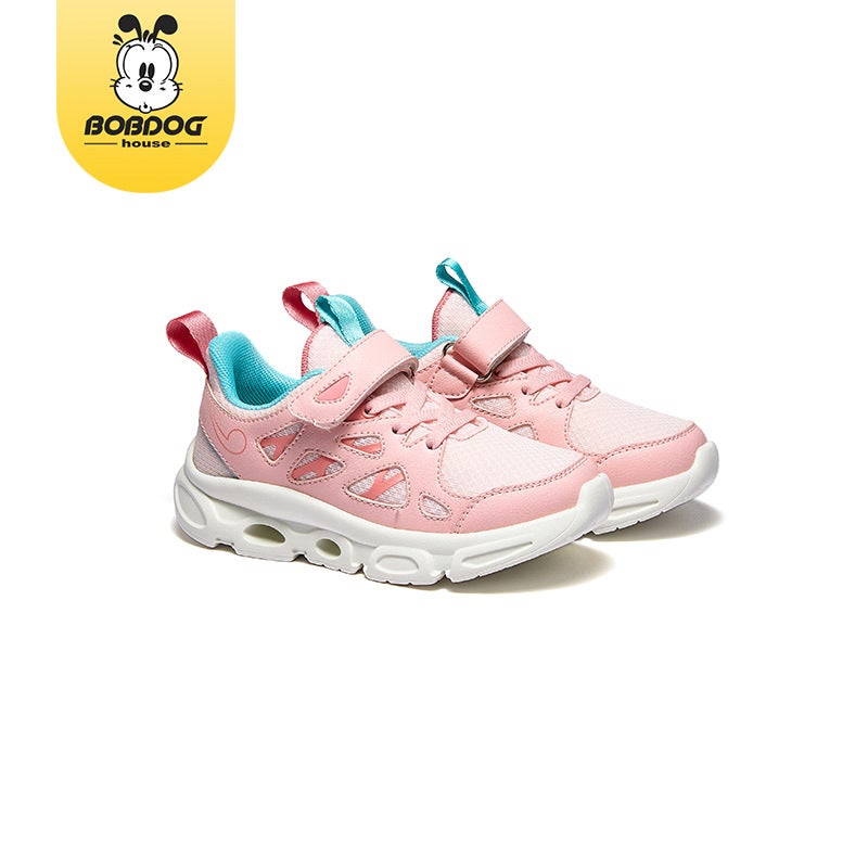 Babu Bean Children'S Running Shoes 2025 Spring New Middle And Large Children'S Mesh Sports Torre Shoes Breathable Casual Shoes - Image 1
