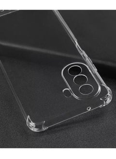 دبليو تيك جراب زاوية ممتص للصدمات TPU لهاتف Huawei Nova Y70 / Y70 Plus 4G شفاف  - Image 5