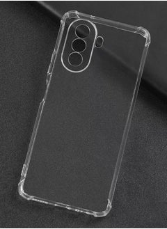 دبليو تيك جراب زاوية ممتص للصدمات TPU لهاتف Huawei Nova Y70 / Y70 Plus 4G شفاف  - Image 2